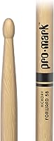Vista 2 de Promark American Hickory Classic 5B - Baquetas de nogal americano, punta ovalada, par individual