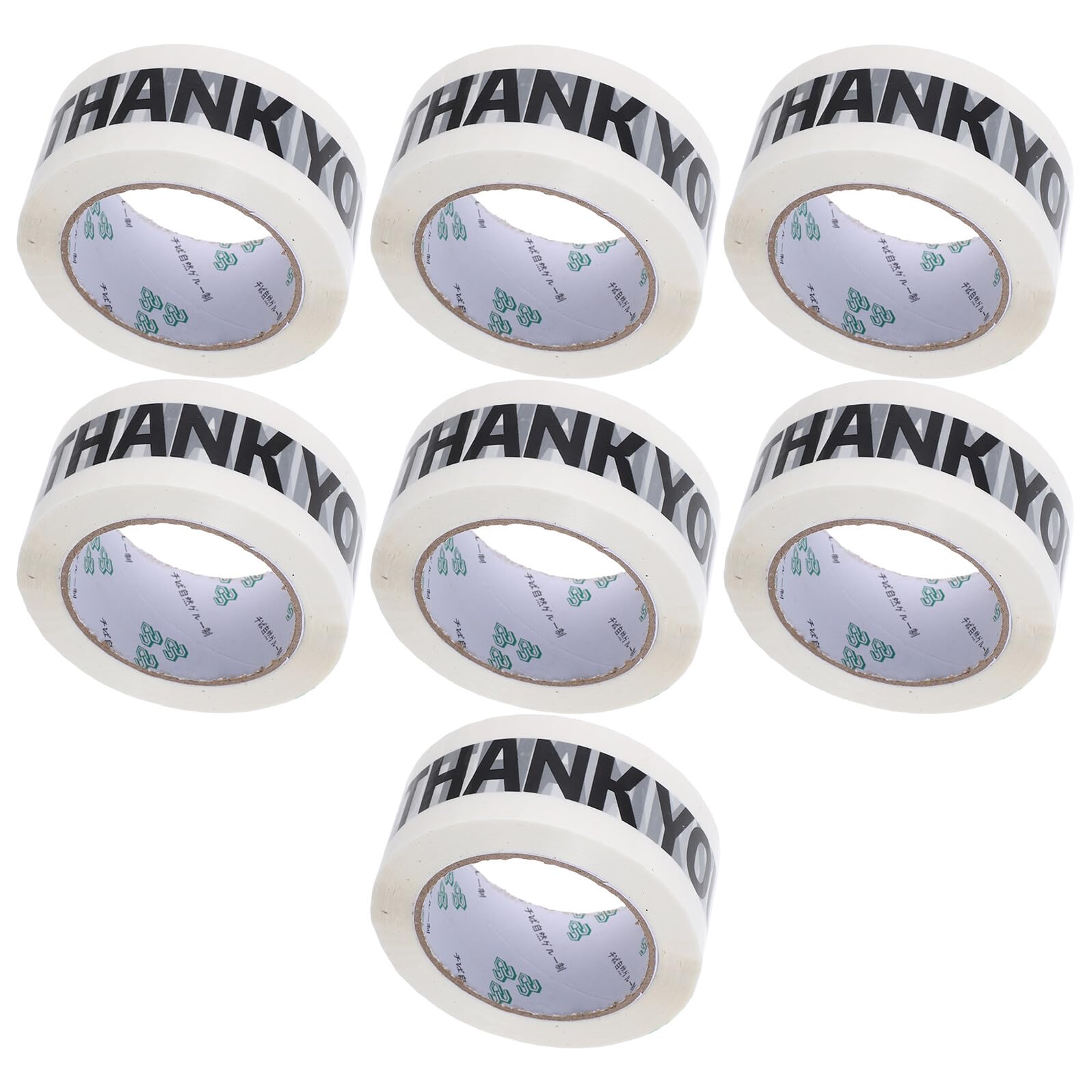 7 Rollen Heavy Duty Verpackungsklebeband Starkes Umzugsklebeband für Kartonversiegelung Wetterbeständig Vielseitig Haftend Zuverlässiges Versand Verpackungszubehör