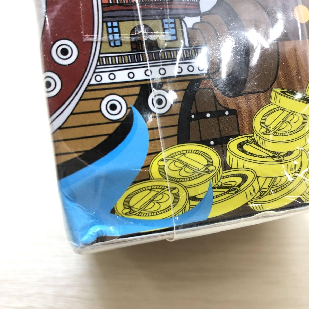 Amazon.co.jp: △ ワンピース ONE PIECE 樽型 缶BANK フランキー