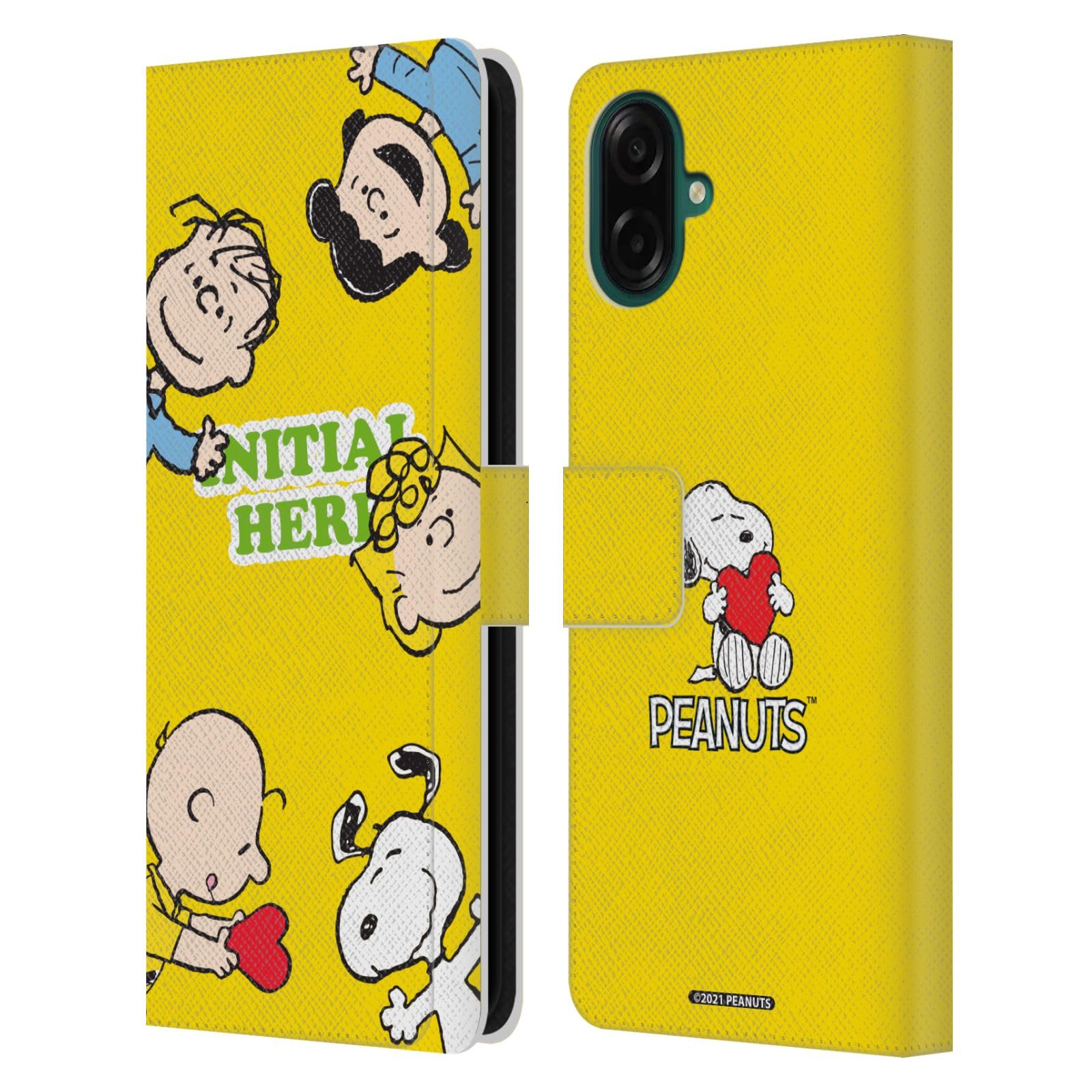 Housse portefeuille Peanuts Galaxy A07 protège écran et cartes
