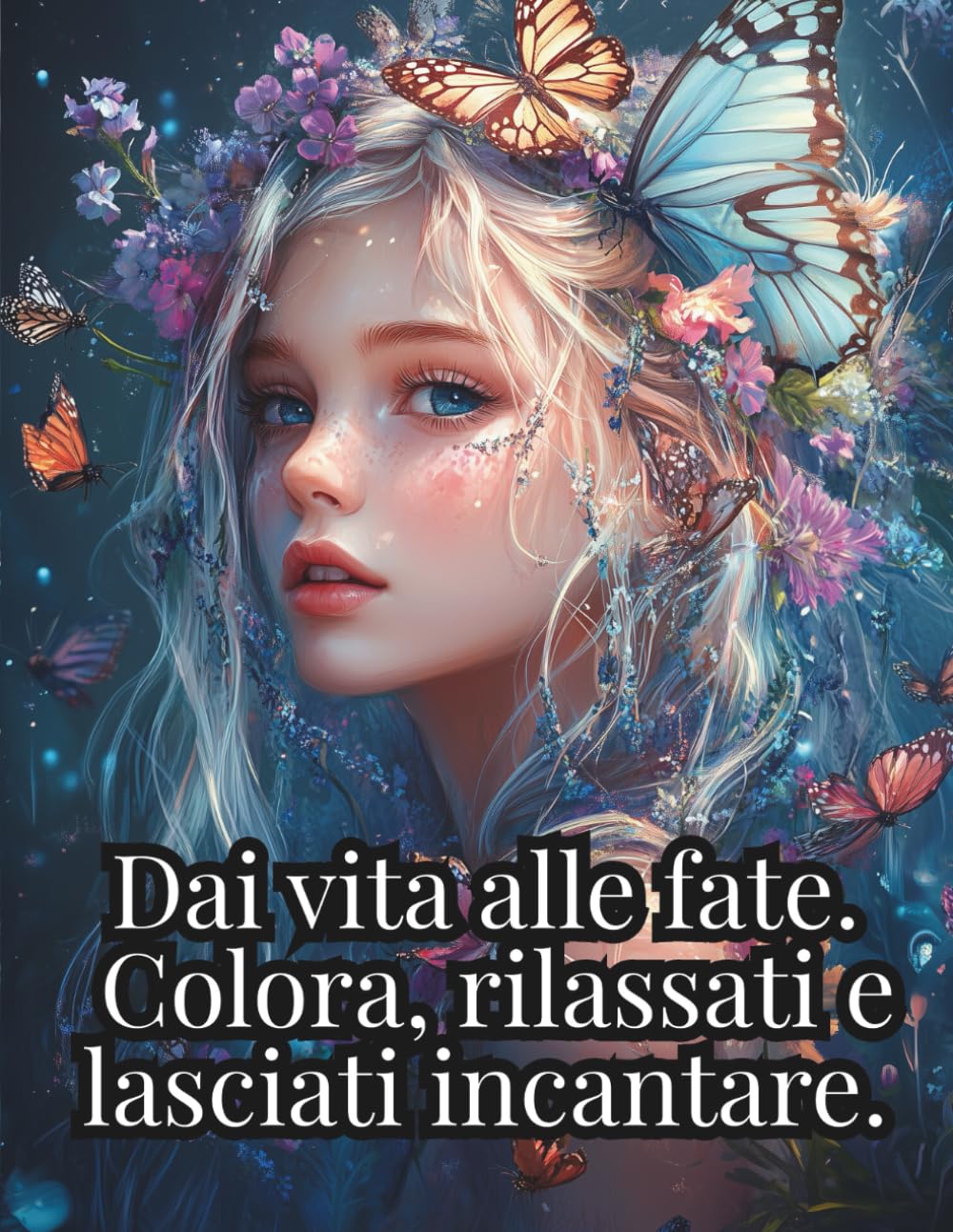 Mondincanto delle Fate: Libro da Colorare Antistress per Adulti e Giovani