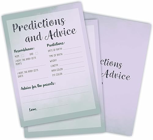 Miniatura 9 de Tarjetas de juego para baby shower, 30 colores degradados de uva para baby shower, tarjetas de juego de doble cara de 5 x 7 pulgadas para niños o