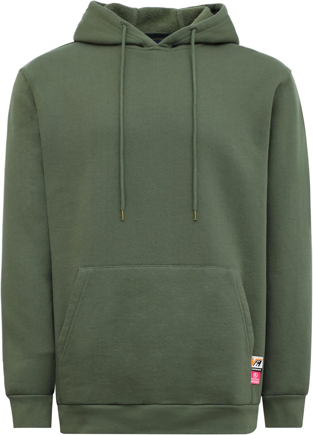 VATRENUS FR Hoodies for Men Pullover 10.5oz Cotton Fleece Flame Resistant Jacket Fire Retardant Welding Sweatshirts