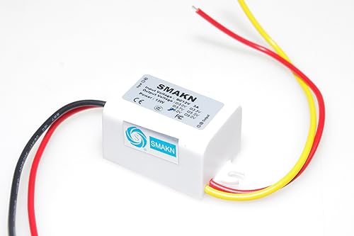 SMAKN Convertidor CCCC 12v Paso abajo a 6V3A Módulo de fuente de alimentación-A
