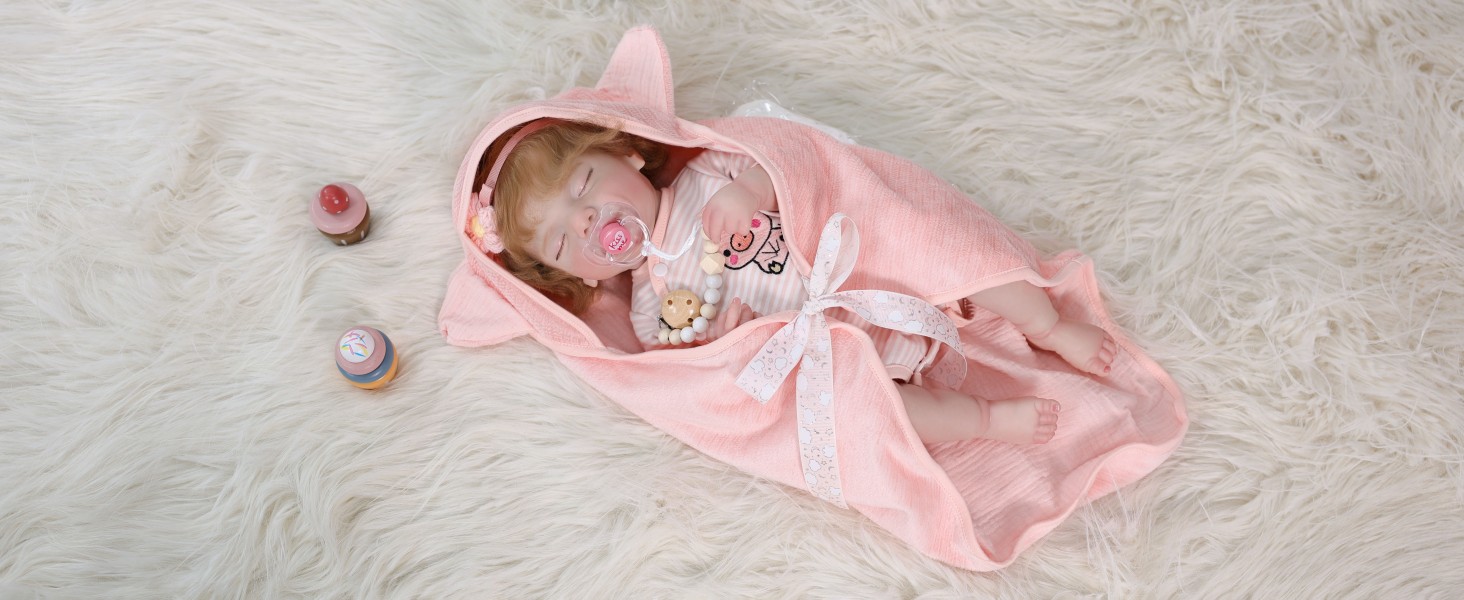 【超特価早いものがち】リボーンドール 人毛 手足可動タイプ 55cm Amazon | Meeler リボーンドール 女の子 55cmリアルな 笑顔