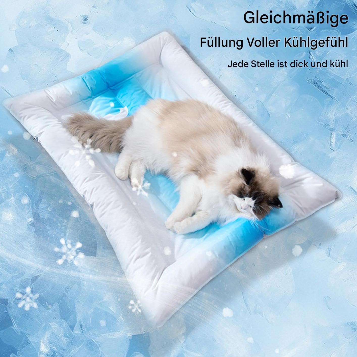 Almohadilla De Gel Refrescante Para Perros Manta De Gel Refrescante Para | Suministros Mascotas Clima Cálido Portátil Para Jardín Playa Coche Picnic