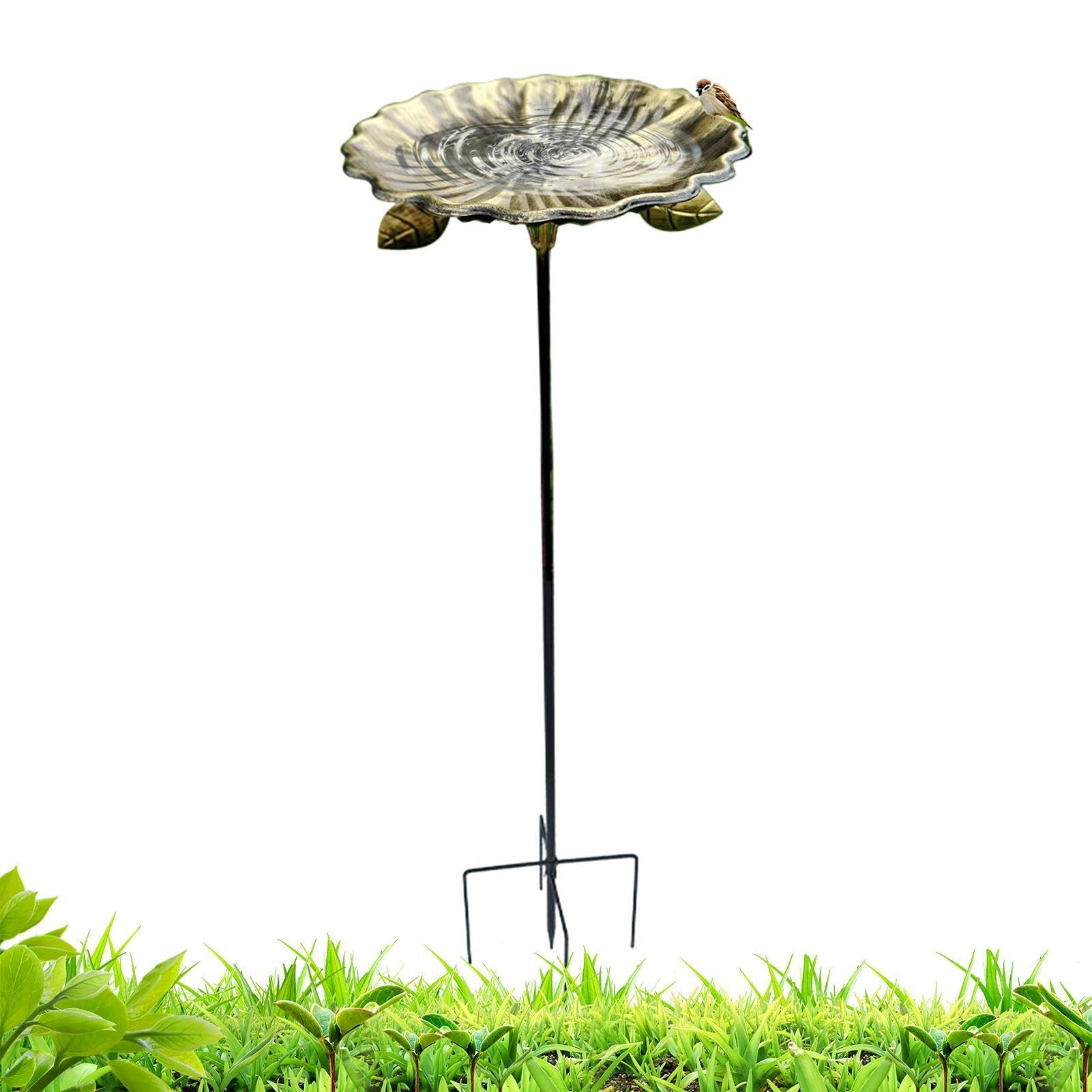 Bassin bol multifonction pour oiseaux pour abreuver les animaux du jardin