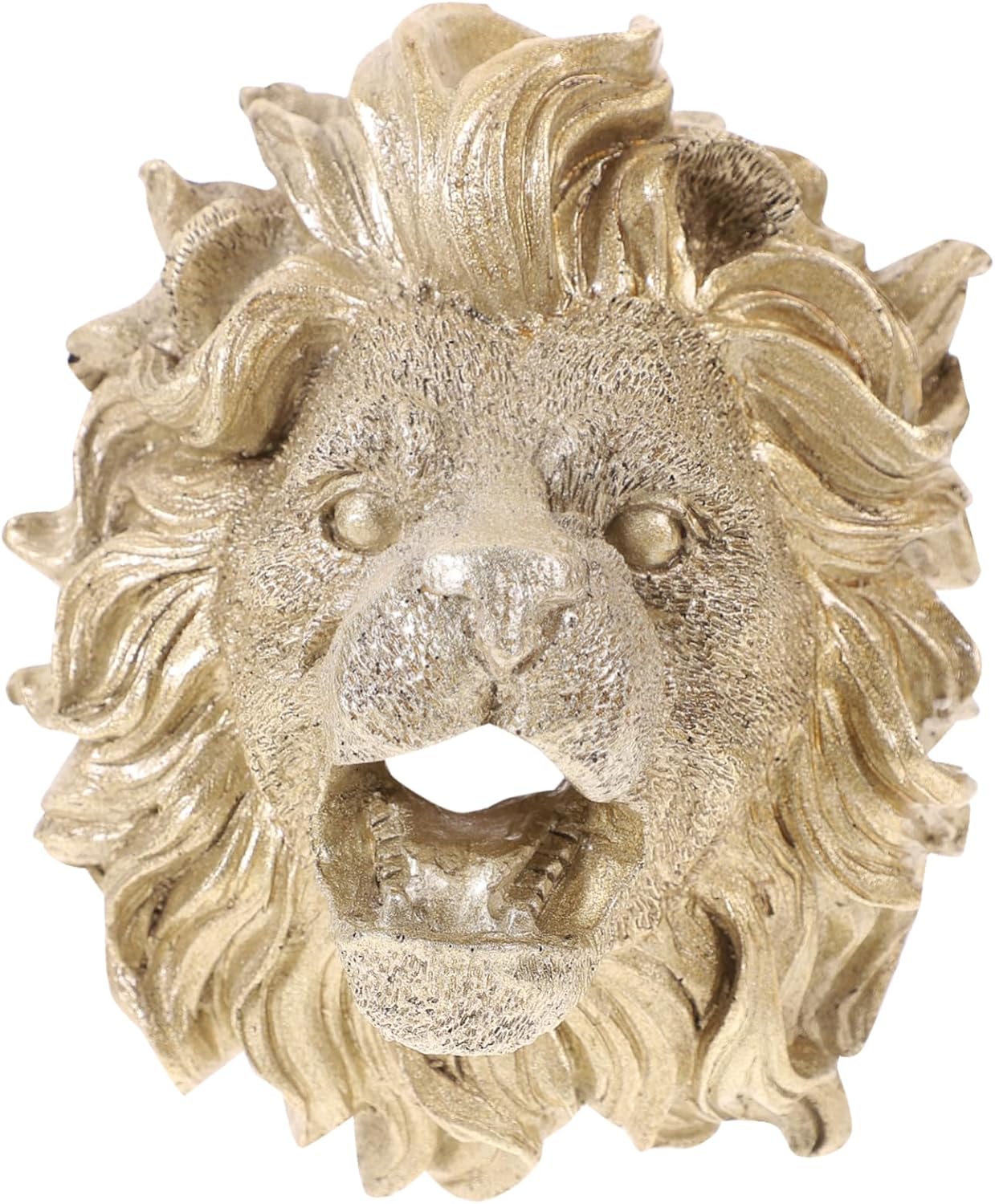 SUPVOX Garden Wall Spout Lion Head Decorative Fountain Nozzle Yard Fountain Nozzle Easy Install Wall Mount