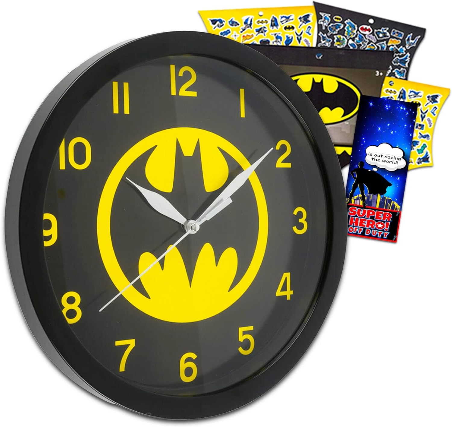 Detective Store DC Comics Batman Wall Clock Batman Room