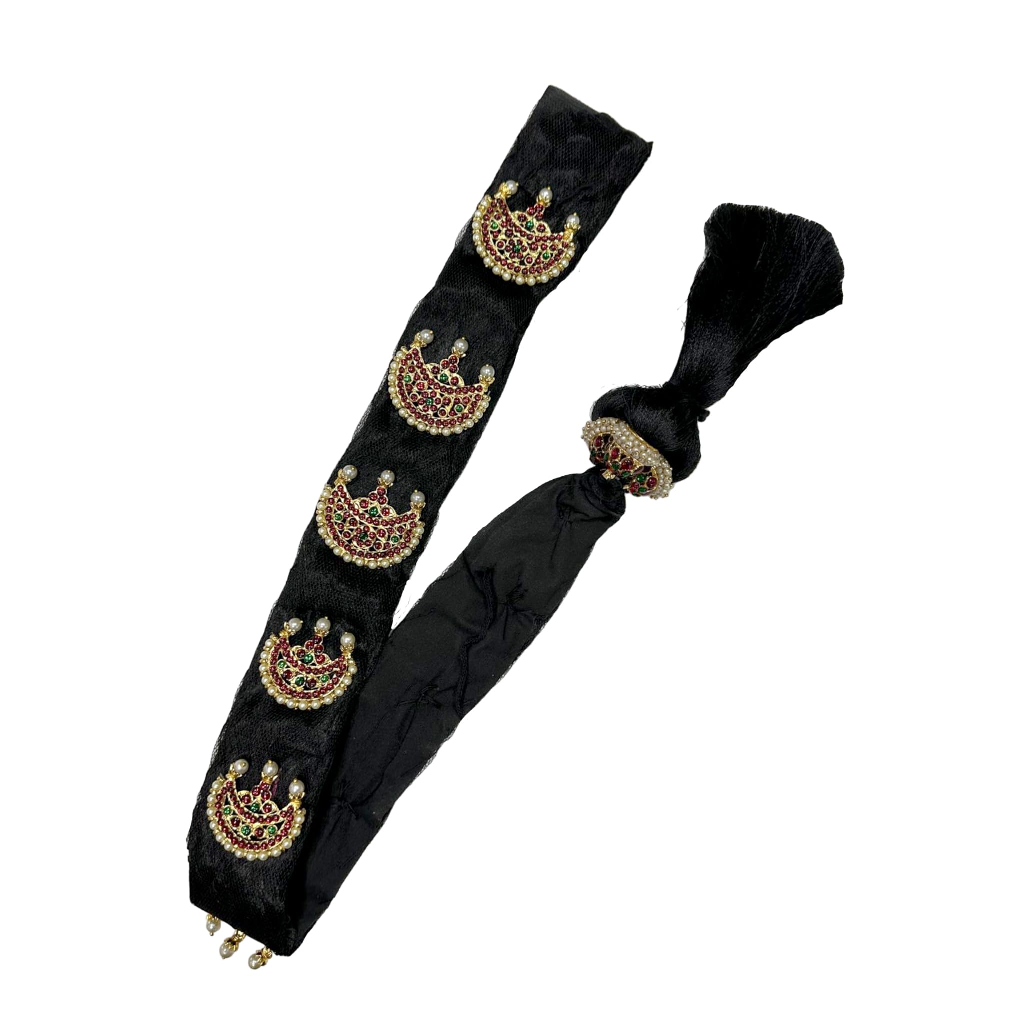 Jewel Palace Traditional Bharatnatyam Jadai Billai Choti Classical Dance Hair Jewellery for Women And Girls Jada for Bharatanatyam (B0DCNK7MVC) Amazon Price History, Amazon Price Tracker