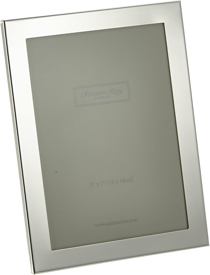 Addison Ross, Photo Frame, 5x7, Silver Plate 15mm Square, 5