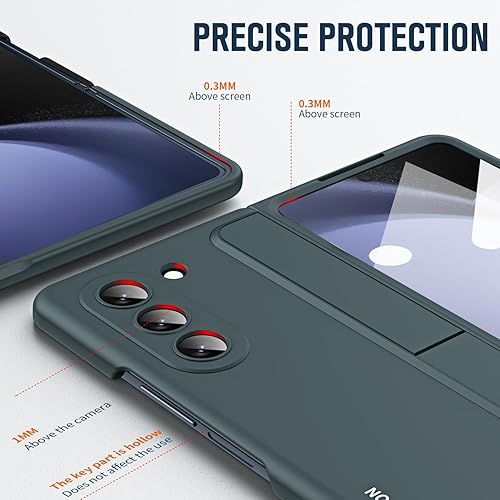 Miniatura 5 de Funda para teléfono Samsung Galaxy Z Fold5 Slim S Pen con S Pen incorporado, funda protectora con soporte, accesorios de visualización manos libres