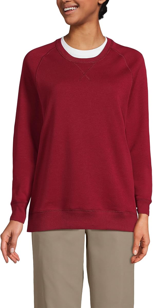 Uniforme escolar Sudadera de manga larga con cuello redondo para adultos