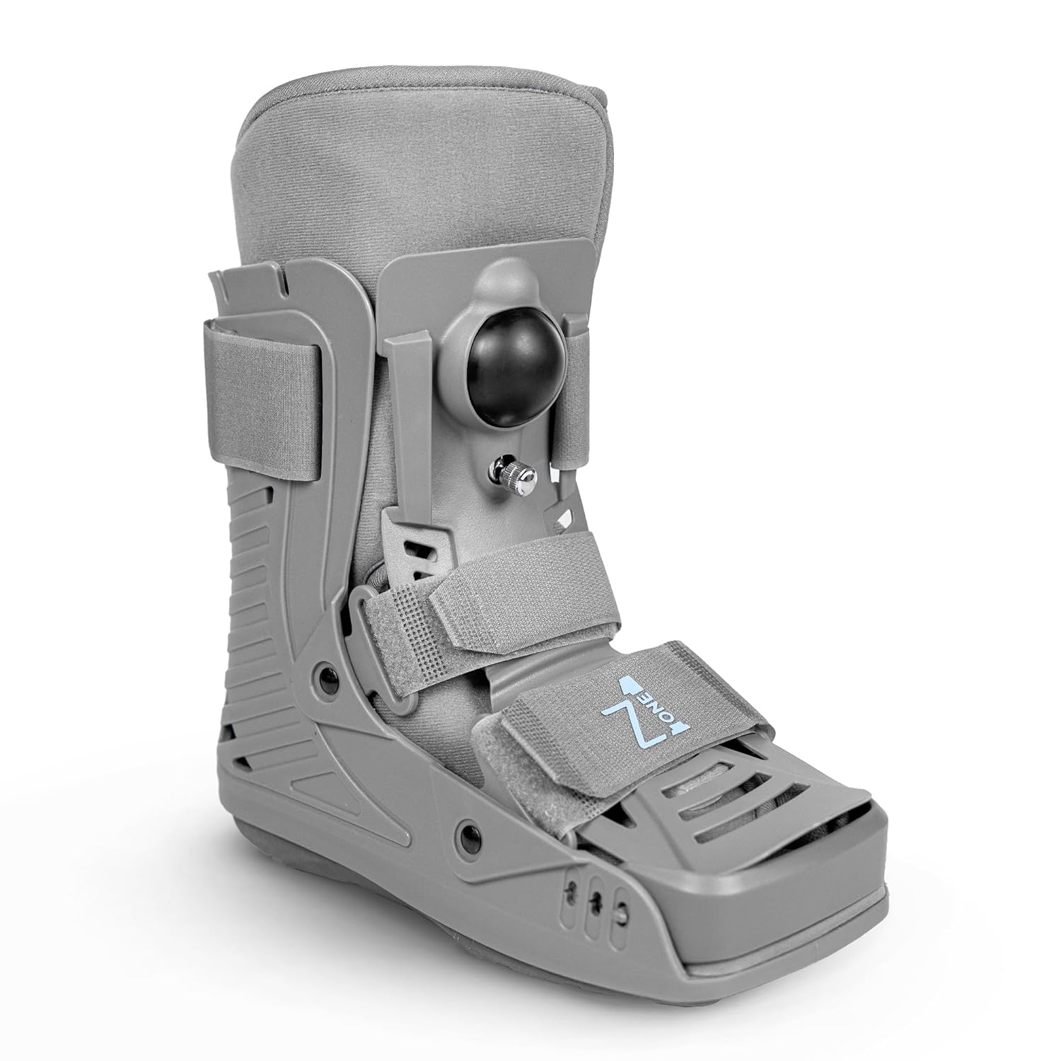 Z1 A12 Short Air Walker Ankle Fracture Boot - Orthopedic Walking Boot for Sprained Ankle, Injury - Support for Broken Foot & stability Stress Fracture Recovery Fits Left & Right Foot Men & Women (S)
