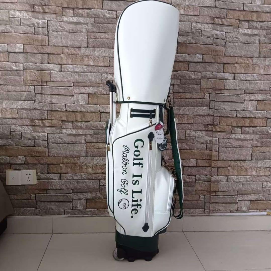 25新作 マルポン ハーフスタンドキャディバッグ ゴルフバッグ ソフト