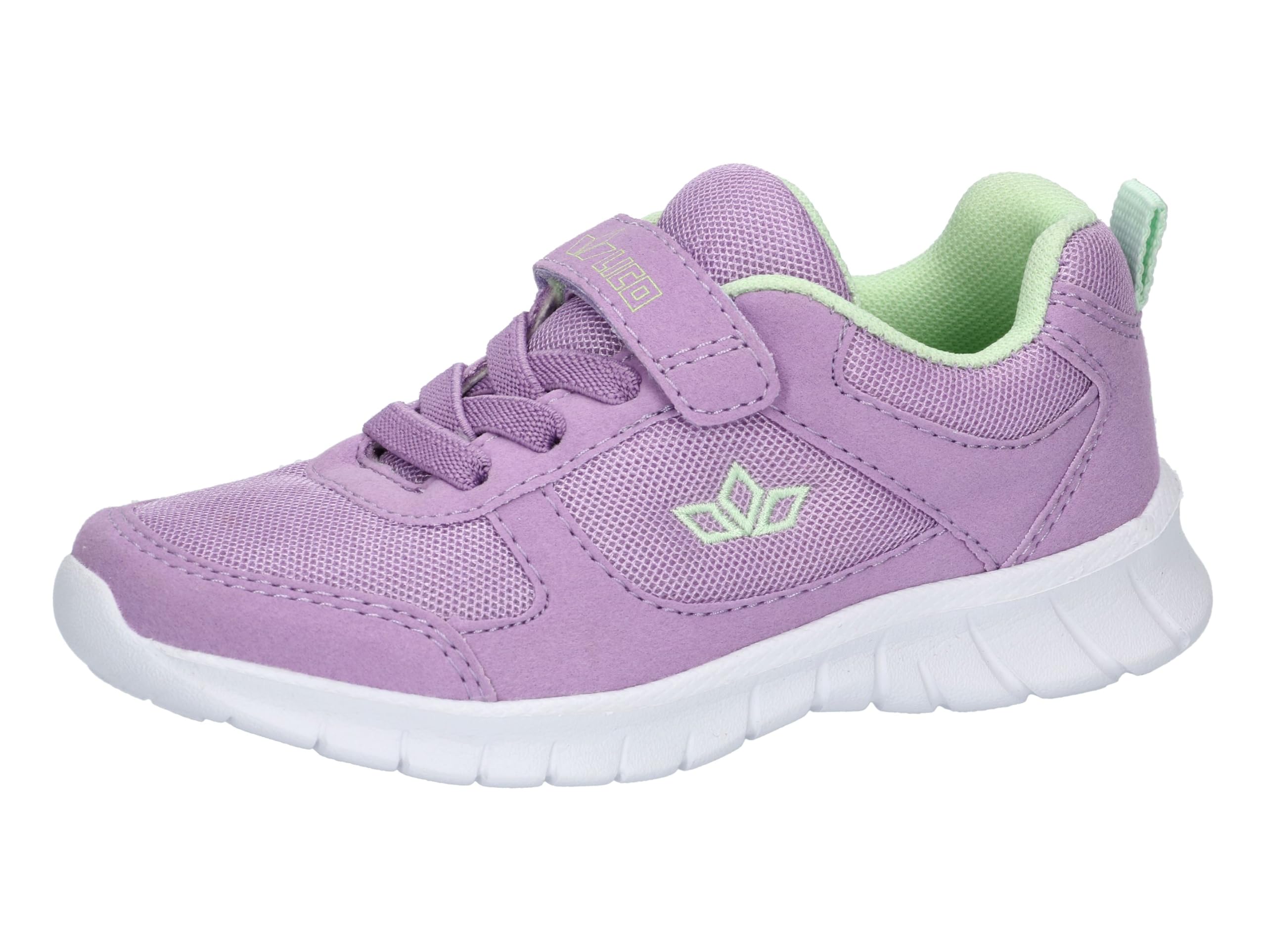 Lico Boys Unisex Children's Blaine VS Trainers, Purple/Mint Green, 24 EU