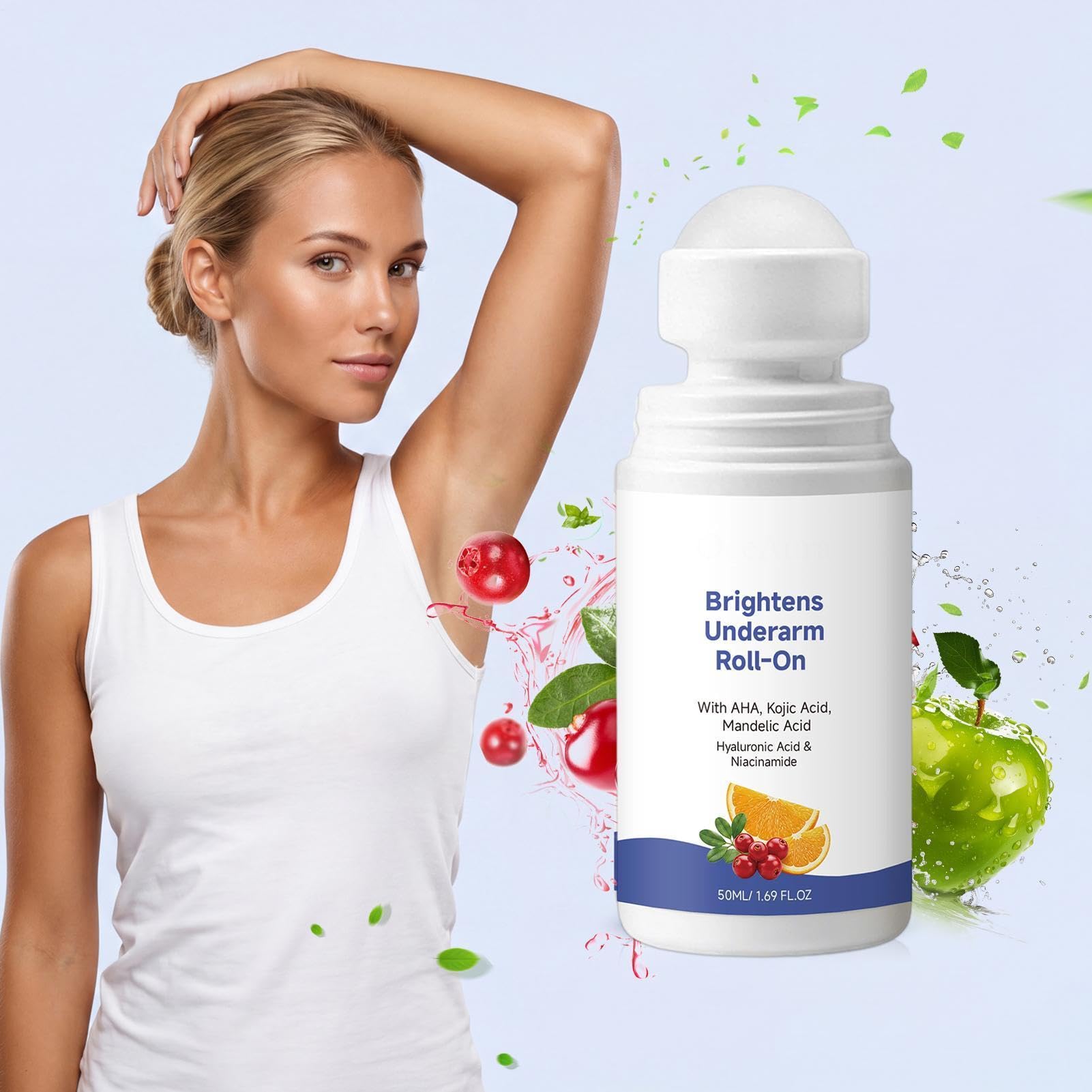 Dezodorant w kulce rozjaśniający 50 ml Chłodzący antyperspirant wyrównujący