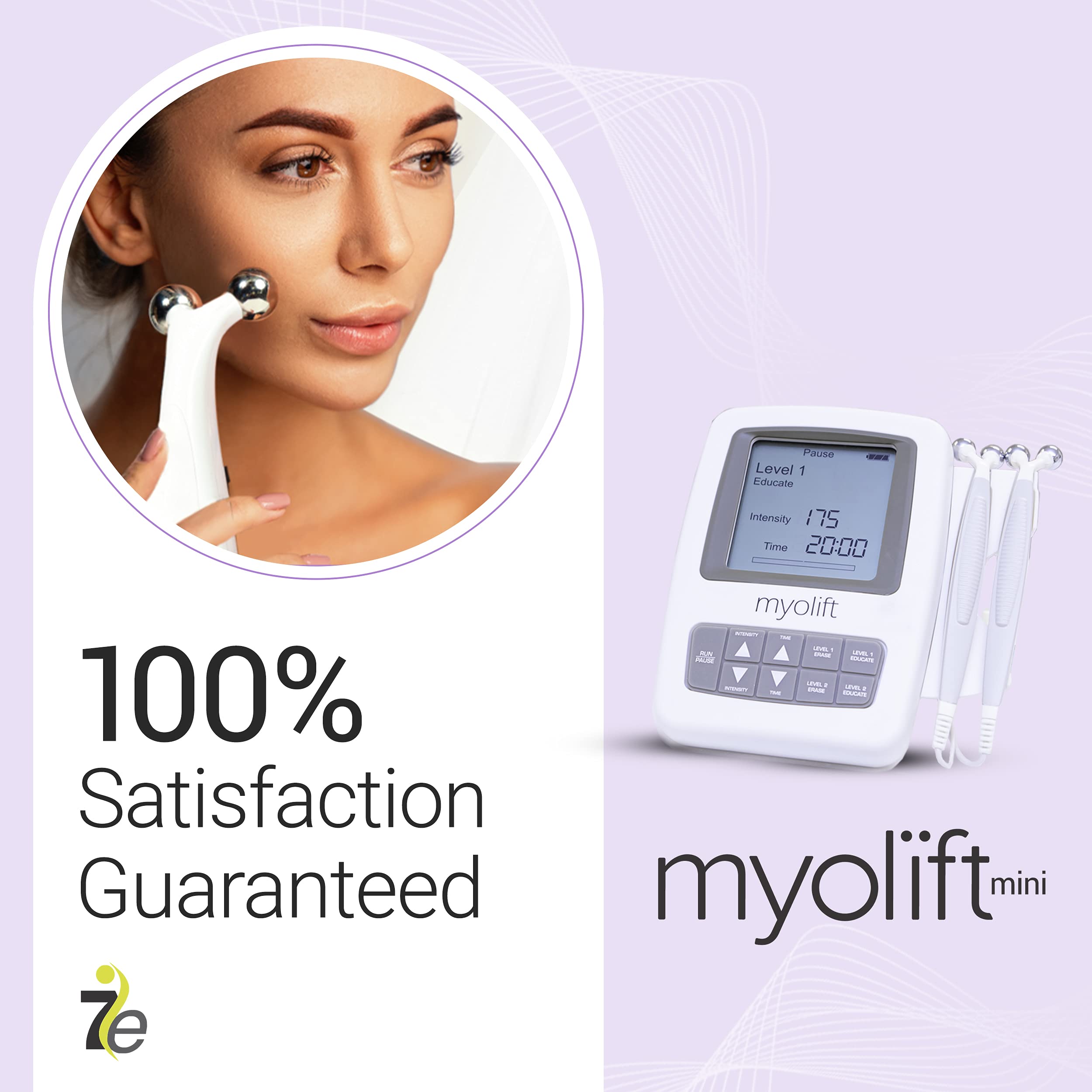 7E Wellness MyoLift Mini Microcurrent Facial Device NonInvasive Face