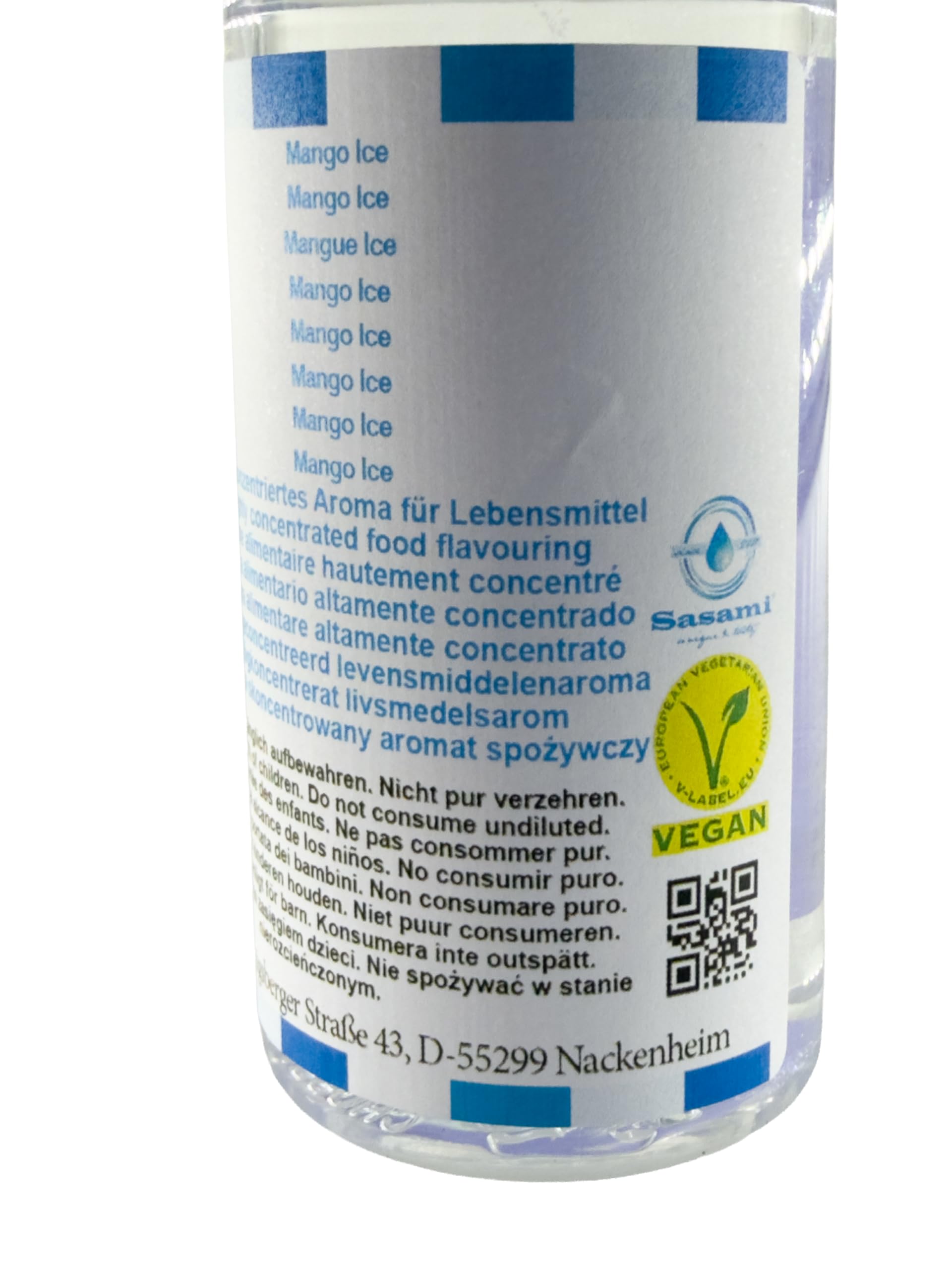 Mango Ice aroma concentrato - vegano - Sasami - 100ml
