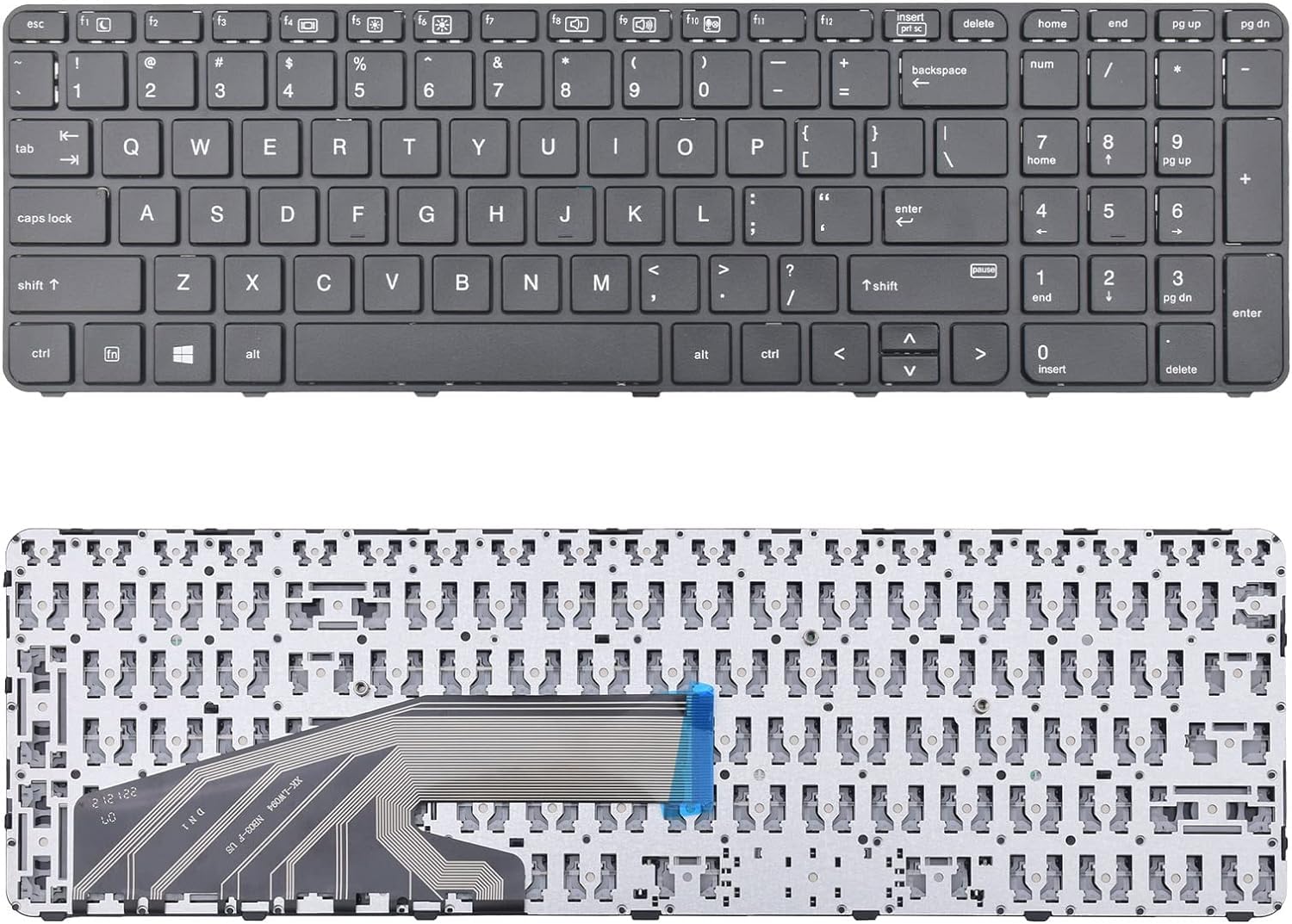See full amazon price history chart for Wefly Laptop Keyboard Compatible for HP ProBook 650 G2 / 650 G3 / 655 G2 / 655 G3/ 450 G3 / 450 G4 / 455 G3 / 455 G4 / 470 G3 / 470 G4 US Layout Without Backlit Laptop Keyboard Wefly Laptop Keyboard Compatible for HP ProBook 650 G2 / 650 G3 / 655 G2 / 655 G3/ 450 G3 / 450 G4 / 455 G3 / 455 G4 / 470 G3 / 470 G4 US Layout Without Backlit Laptop Keyboard (B0CRDP4NJ2) Amazon Price History, Amazon Price Tracker