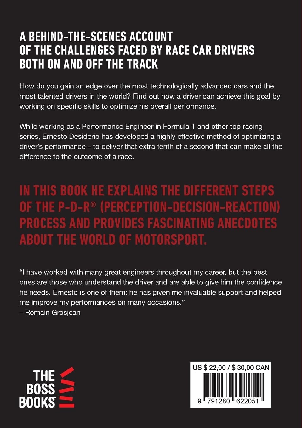Formula One Race Engineering: Optimizing a Driver’s Performance with a Winning Method