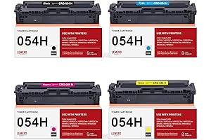 Genuine 054H Toner Cartridge Set for Canon 054H CRG-054H 054 CRG-054 for...