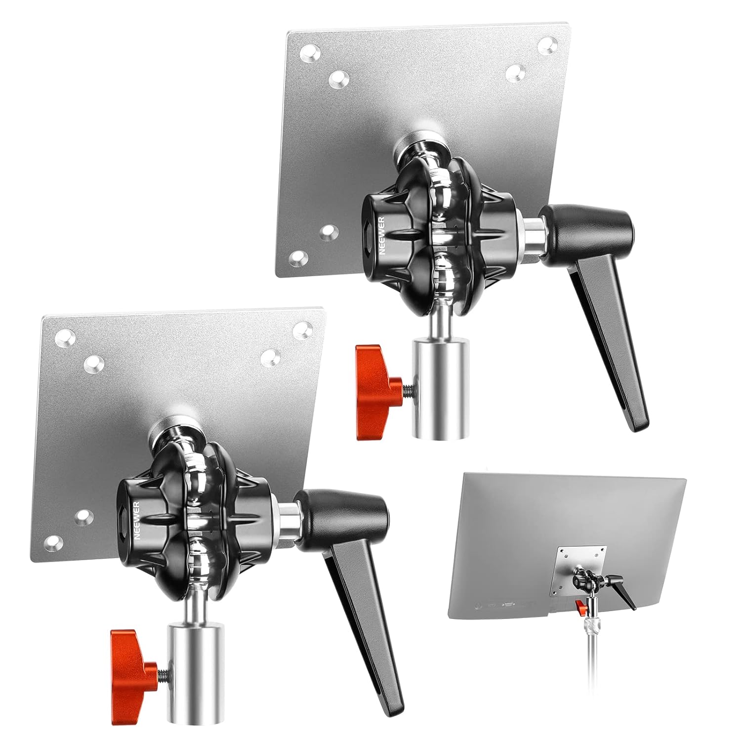 Buy NEEWER 2 Pack Monitor Mount Adapter with VESA Mount, Adjustable