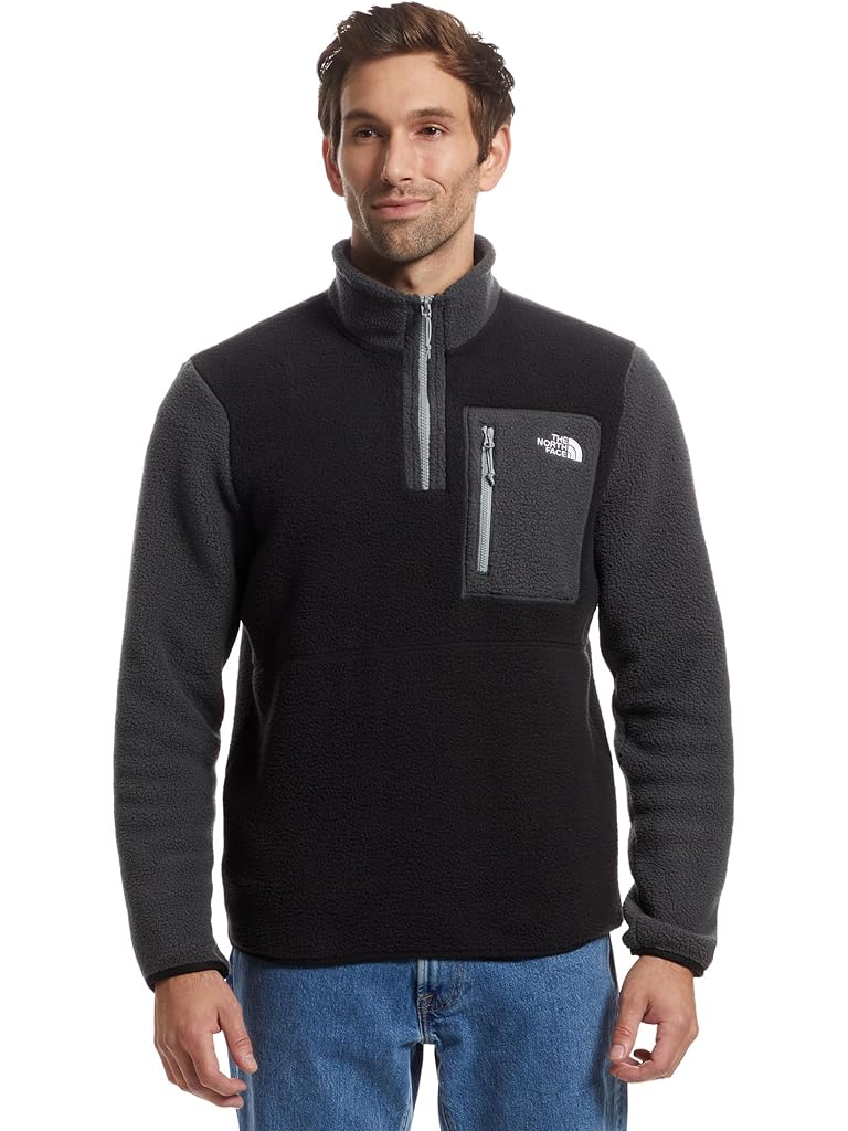 Black The North Face Yumiori 1/4 Zip