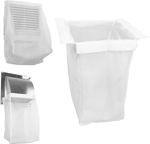 Bolsas de ventilación para secadora, bolsas de pelusas, bolsa de polvo para exteriores, interiores, rejillas de ventilación, captura de pelusa y