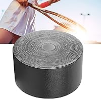 Vista 8 de VGEBY Cinta de raqueta, protector de raqueta de tenis de squash ampliado para equipo deportivo (negro)