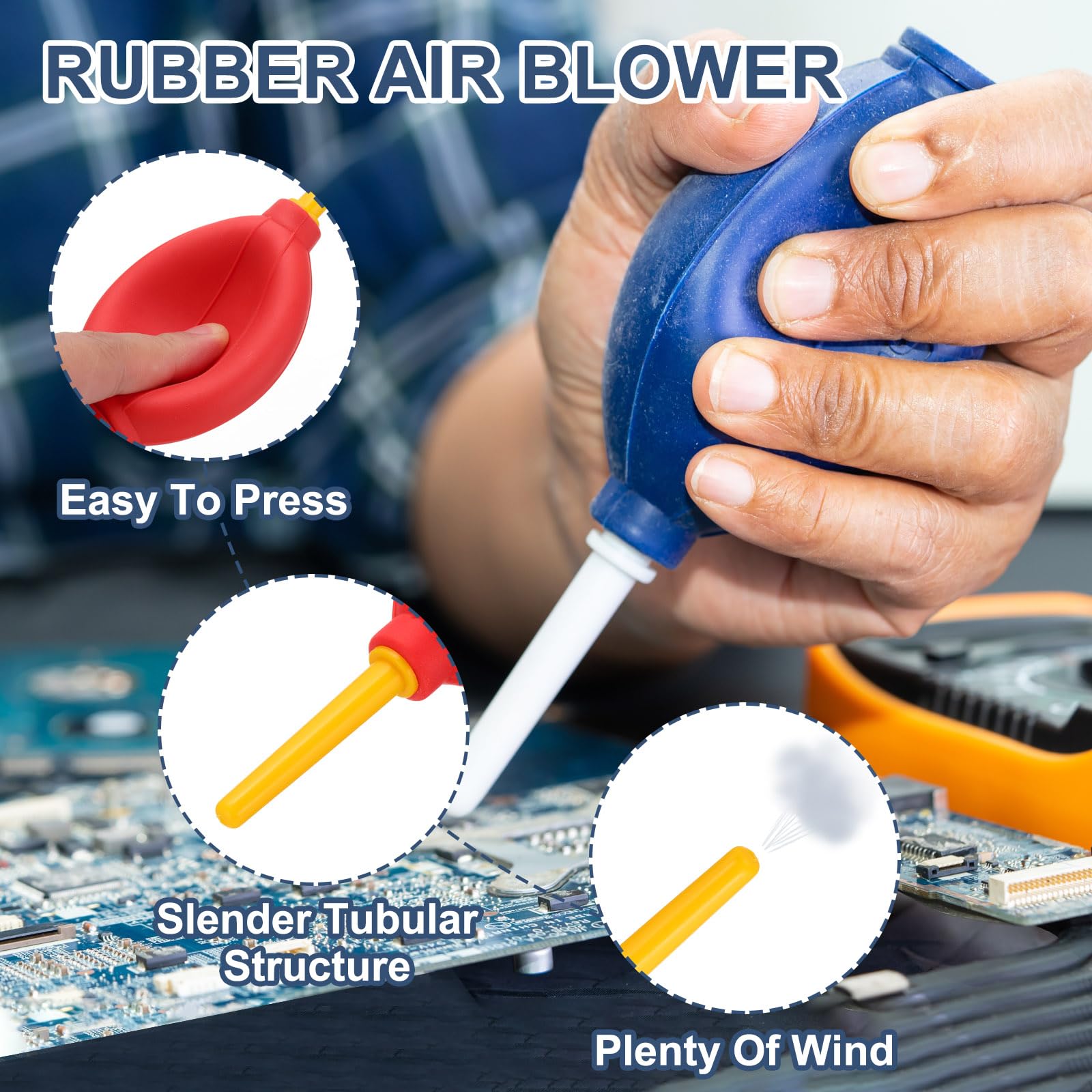 PATIKIL Soft Tip Air Blower Dust Blaster - Image 3