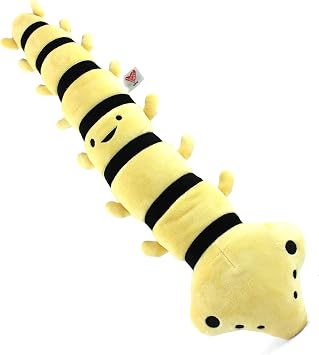 I Heart Guts Flexible Spine Plush - 11" Cute Educational Bone Toy for Scoliosis & Back Pain - Funny Get Well Gift for Nurse Patients & Medical Student STEM Anatomy Plushie