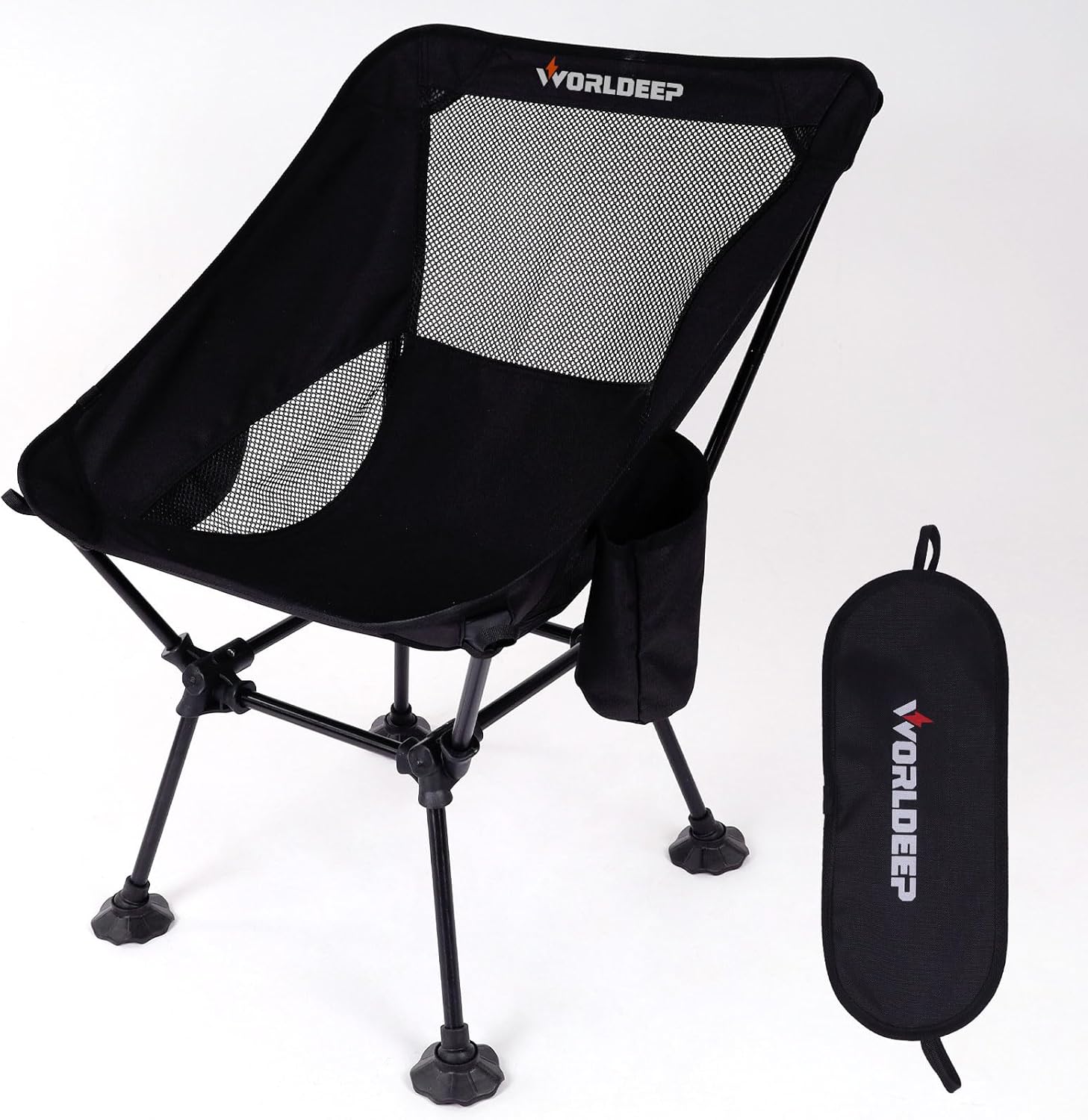 WORLDEEP Folding Camping Chair,Portable Camping Chair