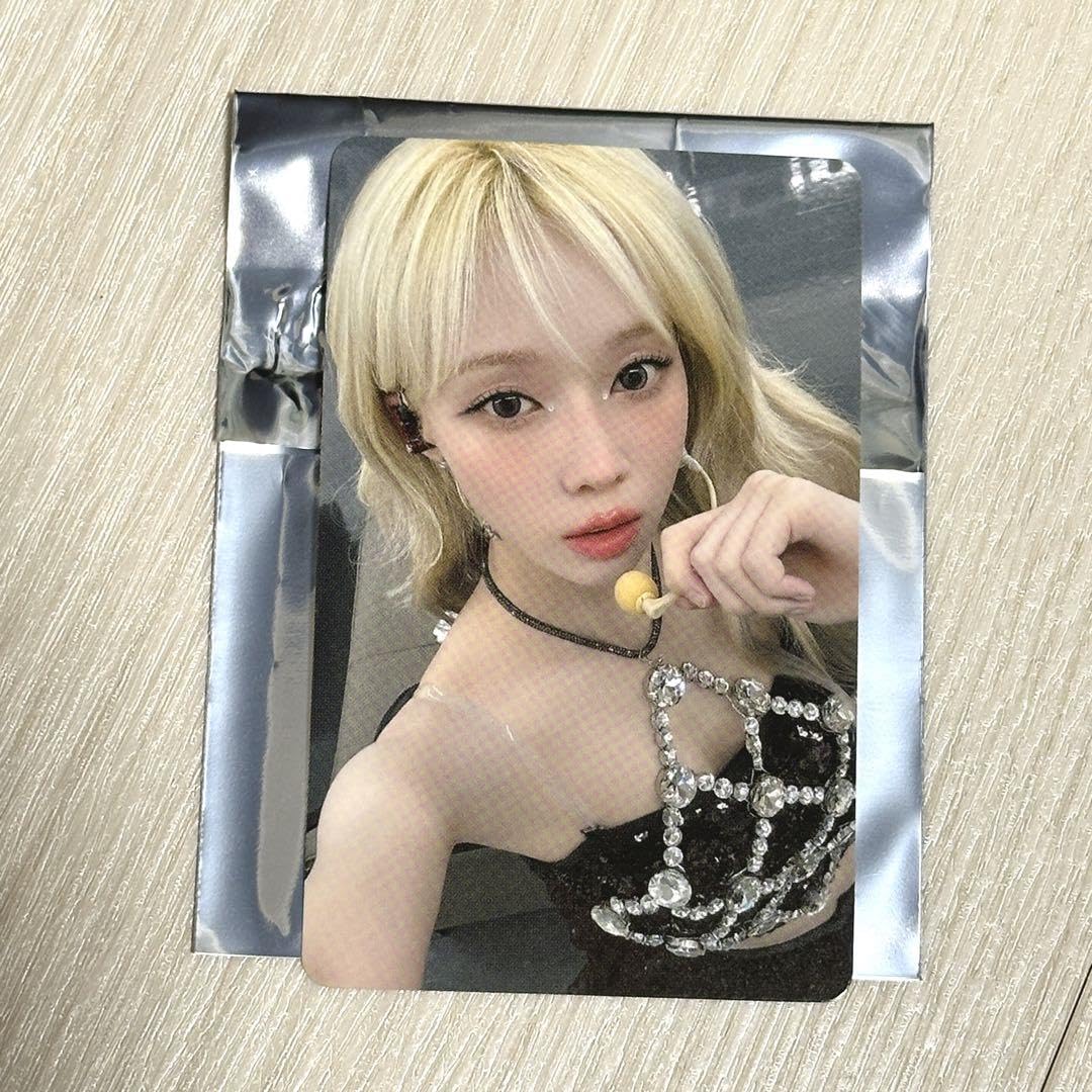 aespa Ningning 6000円 特典 ウィンター 会場限定2枚トレカ