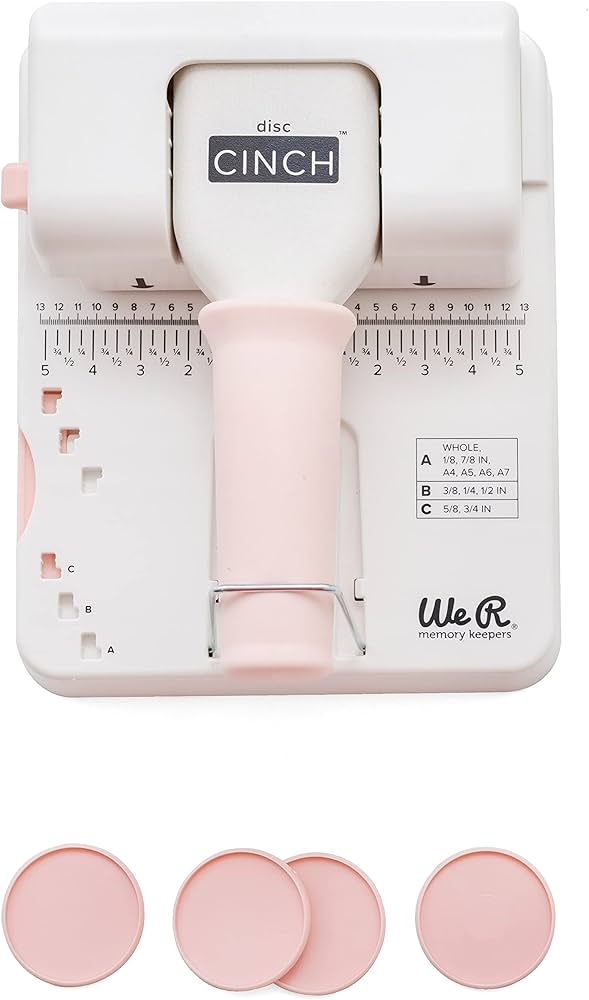 【新品】We R Memory Keepers ミニシンチ　製本機 Amazon.com: We R Memory Keepers Mini Cinch Bundle Includes Book