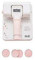 Vista 2 de We R Disc Cinch - Herramienta para encuadernación de libros, color blanco y rosa