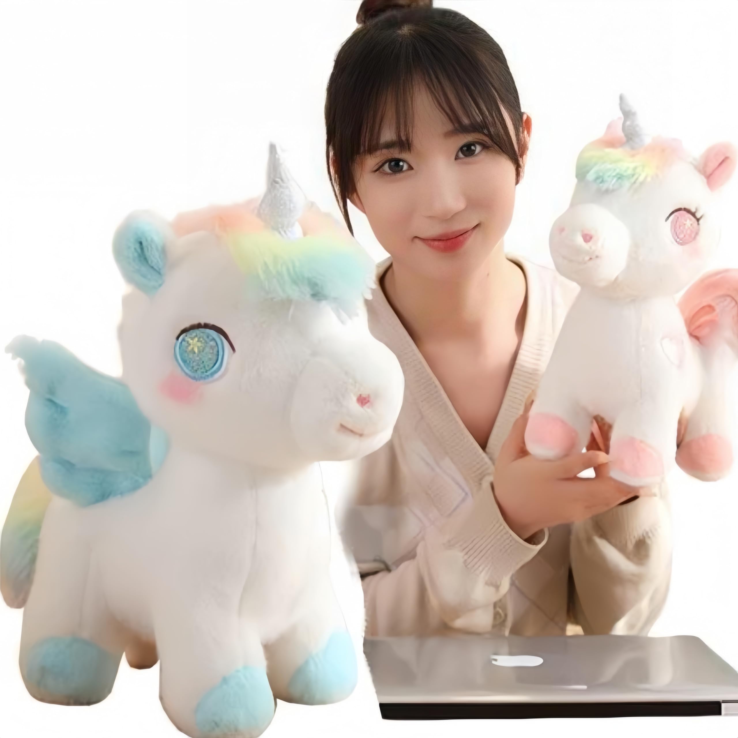 Unicorn Plush Toy, Flying Horse Design