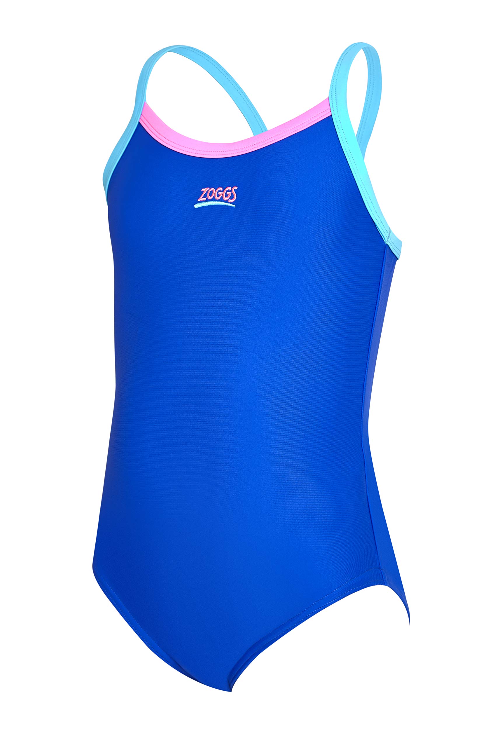 Zoggs Girls' Kerrawa Strikeback Eco Fabric One Piece Swimsuit