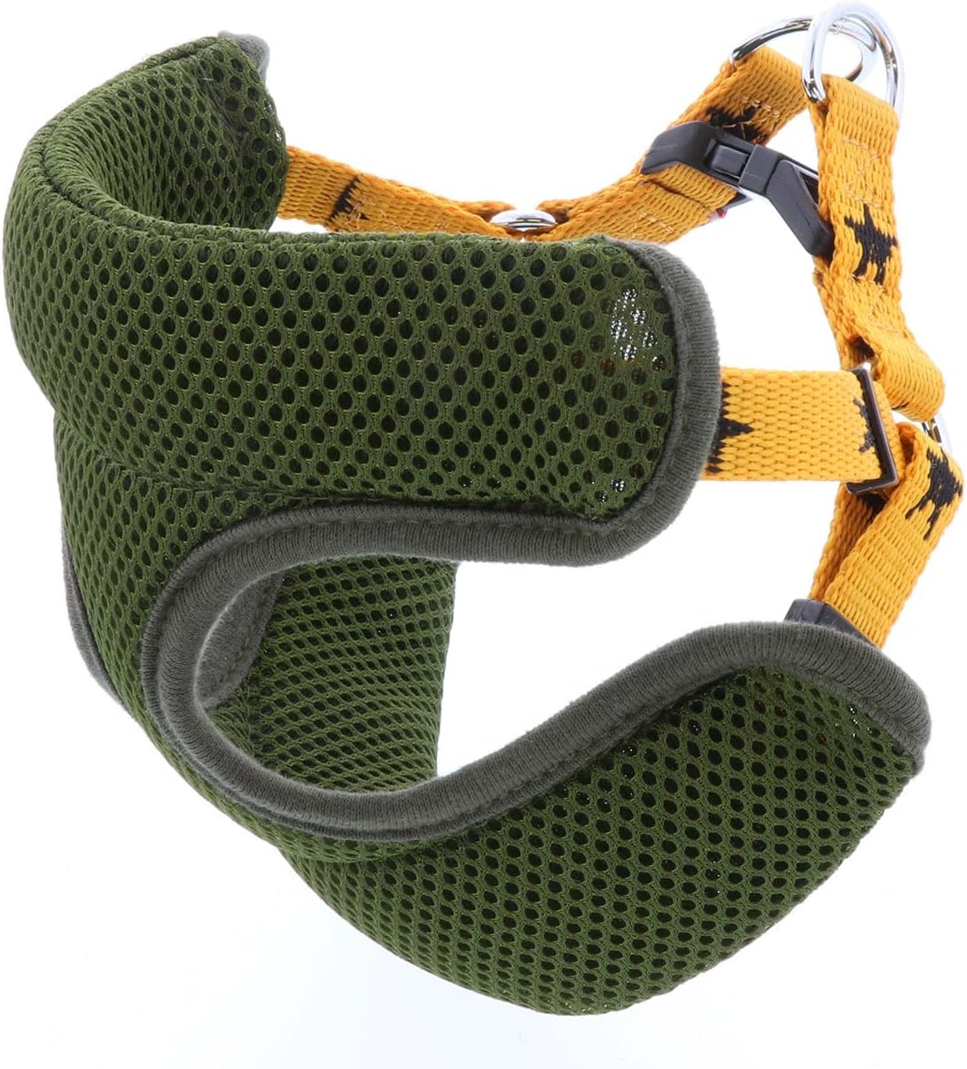 Petio Merikaji Star Vest Harness [M] Orange (Japan Import)