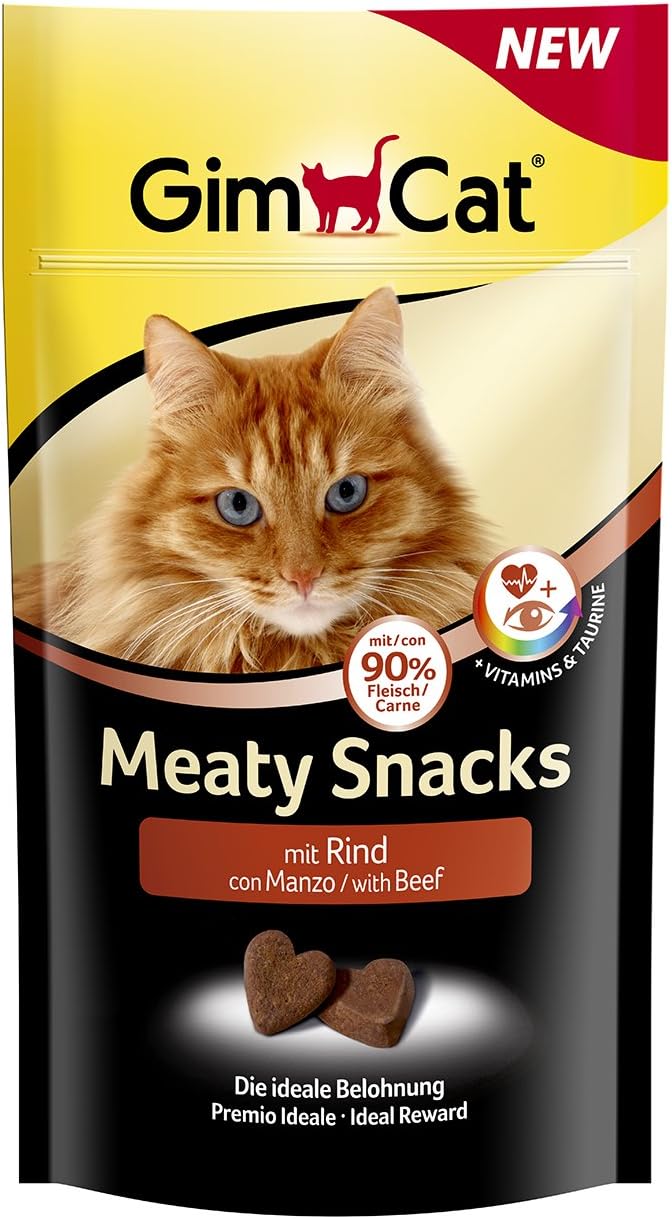 GimCat Meaty Snacks - Beef