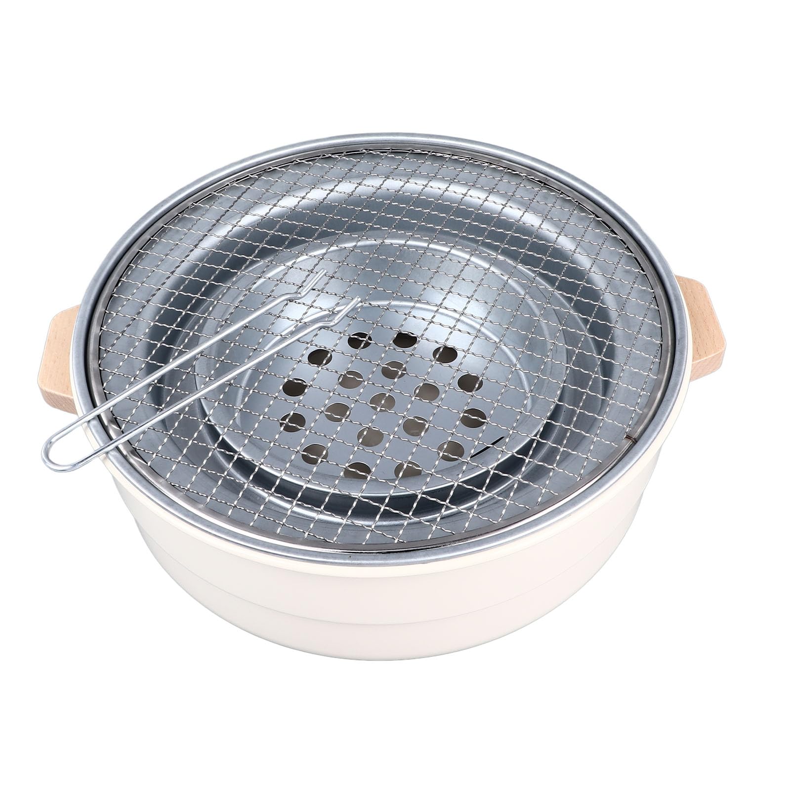 Przenośny grill węglowy żelazny bezdymny mały grill do ogrodu na podwórku impreza piknik gotowanie na świeżym powietrzu grill kempingowy