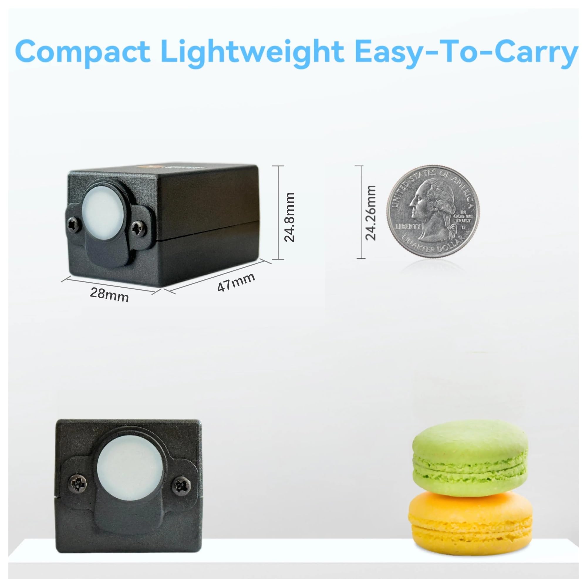 Espectrómetro portátil de mano de longitud de onda de 340-1000 nm, espectro de prueba, CCT, CRI, LUX, luz LED for cultivo de plantas, equipo analítico de laboratorio. Mediciones precisas y confiables
