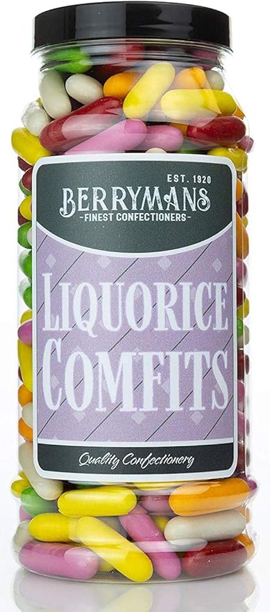 Liquorice Comfit Gift Box, Liquorice Torpedoes, Liquorice Gift Box, Gift For Liquorice Lover, Retro Liquorice Sweets, Old Fashioned Sweets