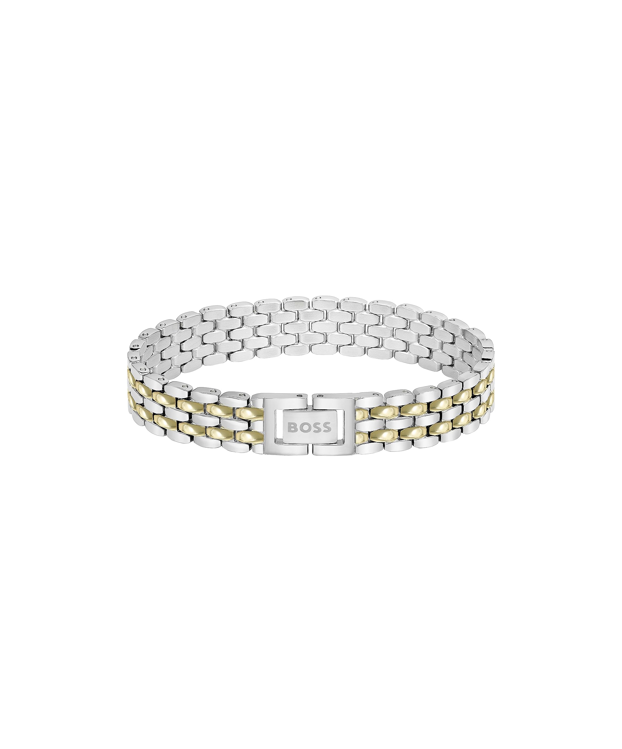 BOSS Jewelry Women's ISLA Collection Link Bracelet in Two-Tone - 1580517
