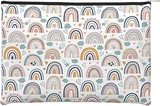 Pequeña bolsa de maquillaje abstracta mandala...