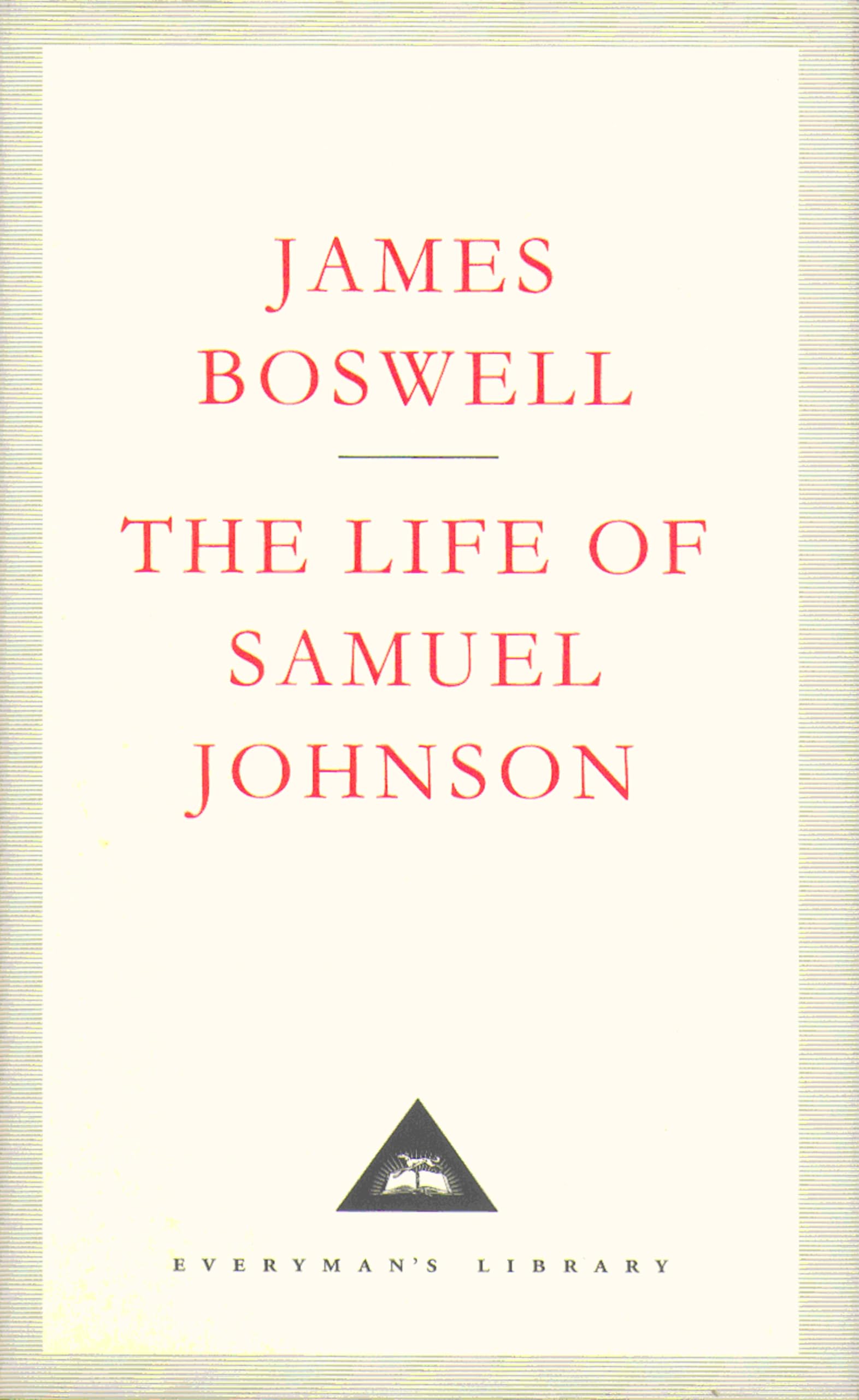 The Life Of Samuel Johnson by James Boswell - 9781857151015