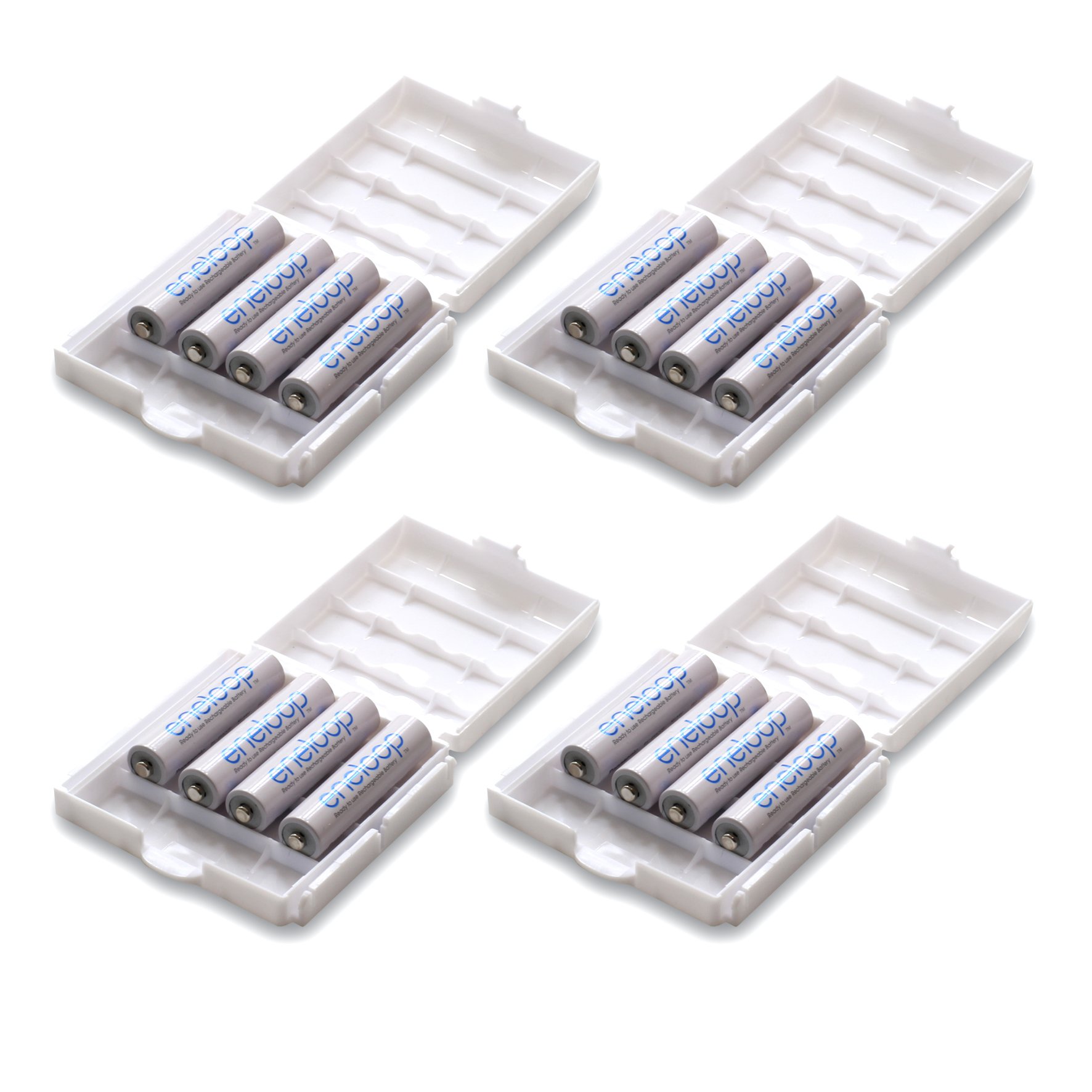 Sanyo Eneloop Piles micro AAA Lot de 16 800 mAh (Import Allemagne)