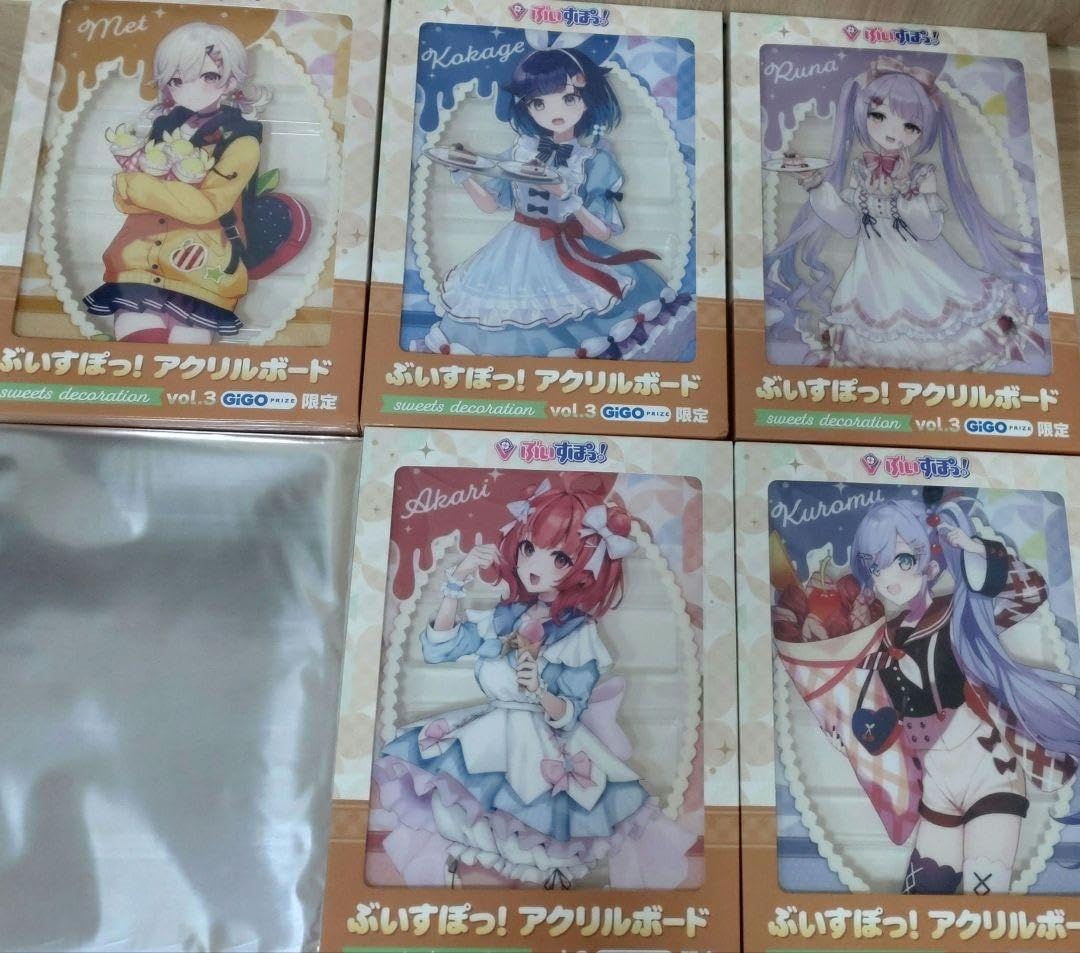 ぶいすぽっ！　アクリルボード　３種類 Amazon.co.jp: ぶいすぽっ アクリルボード vol3 GIGO セット ぶ