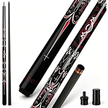 Cuefessnuance 58" Carbon Fiber Pool Cue, Low Deflection