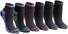 Dickies Womens Dri-Tech Moisture Wicking Quarter Socks, Multipack